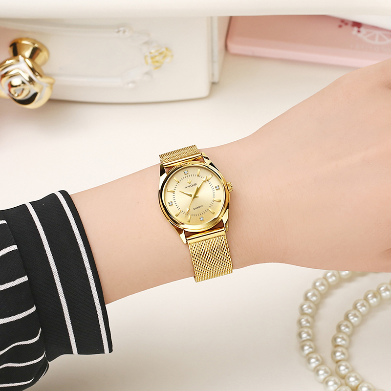 WWOOR Luxe Merk Jurk Gouden Ho - Jewelry Diamond Watches recensie en prijs