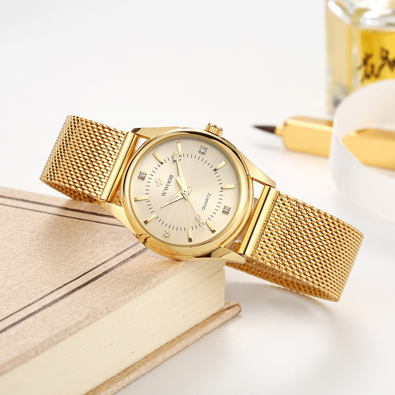 WWOOR Luxe Merk Jurk Gouden Ho - Jewelry Diamond Watches recensie en prijs