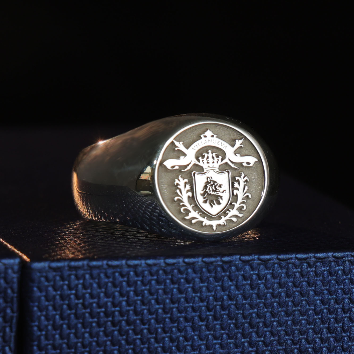 17 mm ronde 925 massief zilver - Mens Signet Ring recensie en prijs