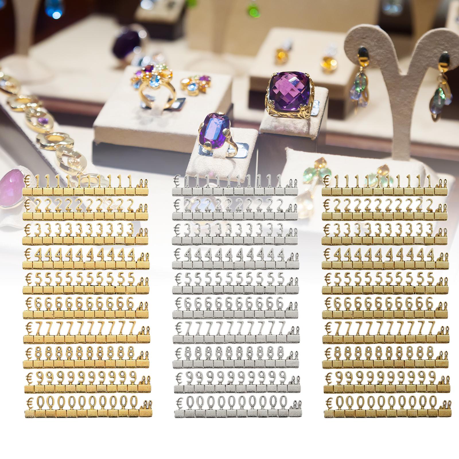 Kubusprijsdisplaytags, kleine  - Jewelry Shop Watches recensie en prijs