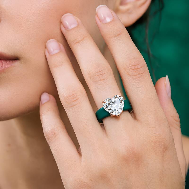 Minimalistische siliconen hart - Minimalist Ring Stackable recensie en prijs