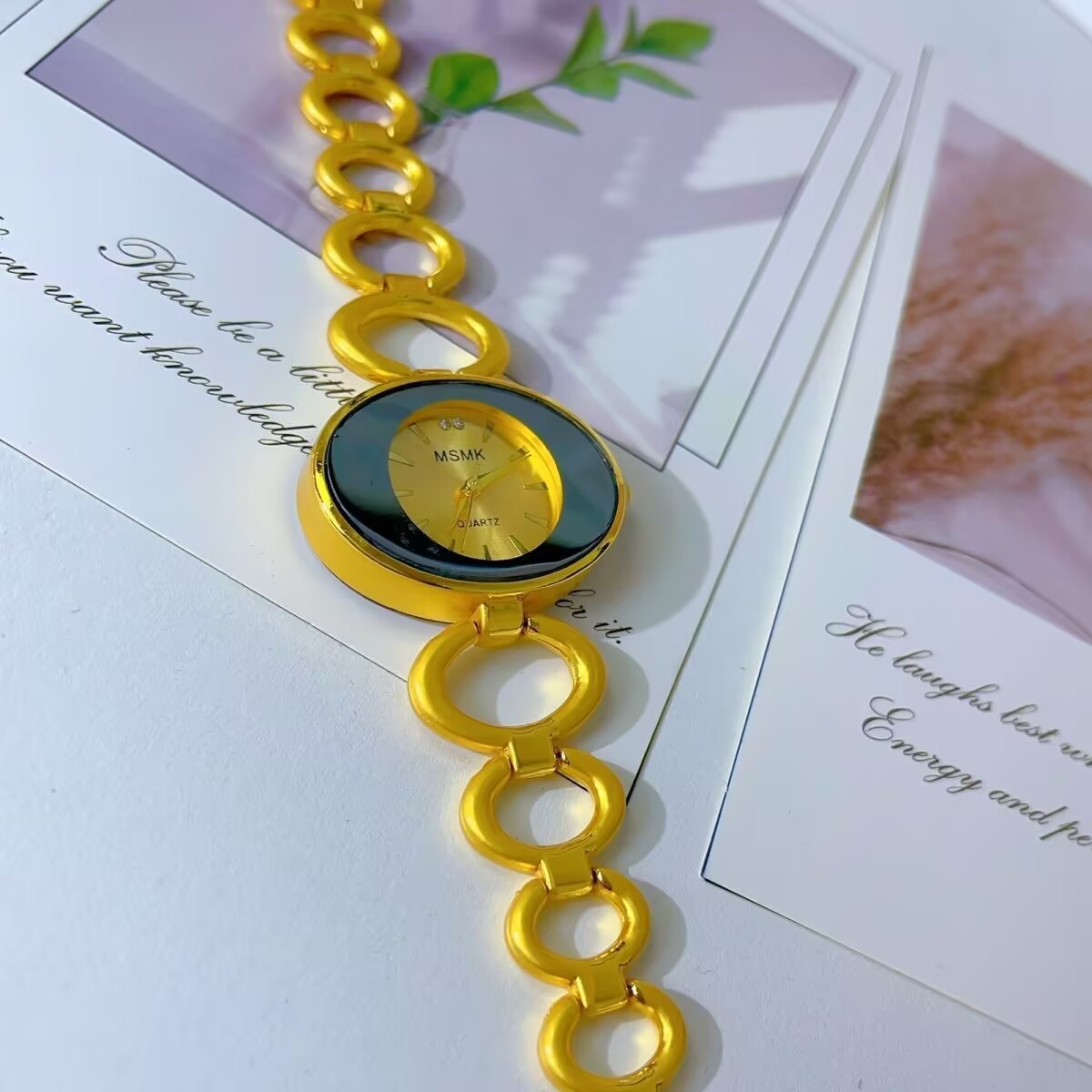 Nieuwe Amerikaanse 24K Verguld - Jewelry Watches Gold recensie en prijs